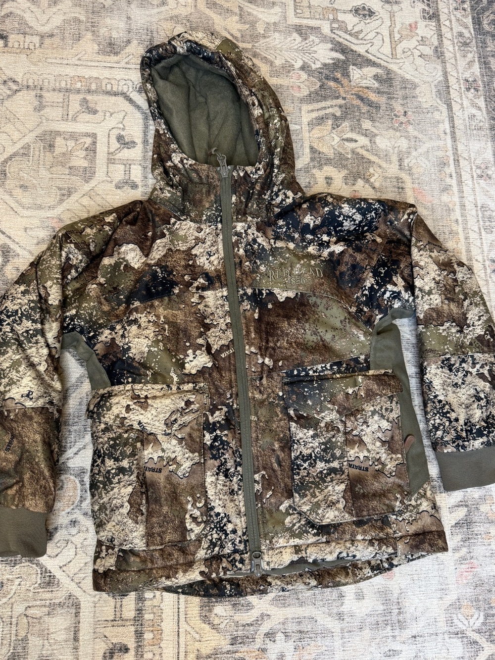 Kids Camouflage Hooded Camo Jacket